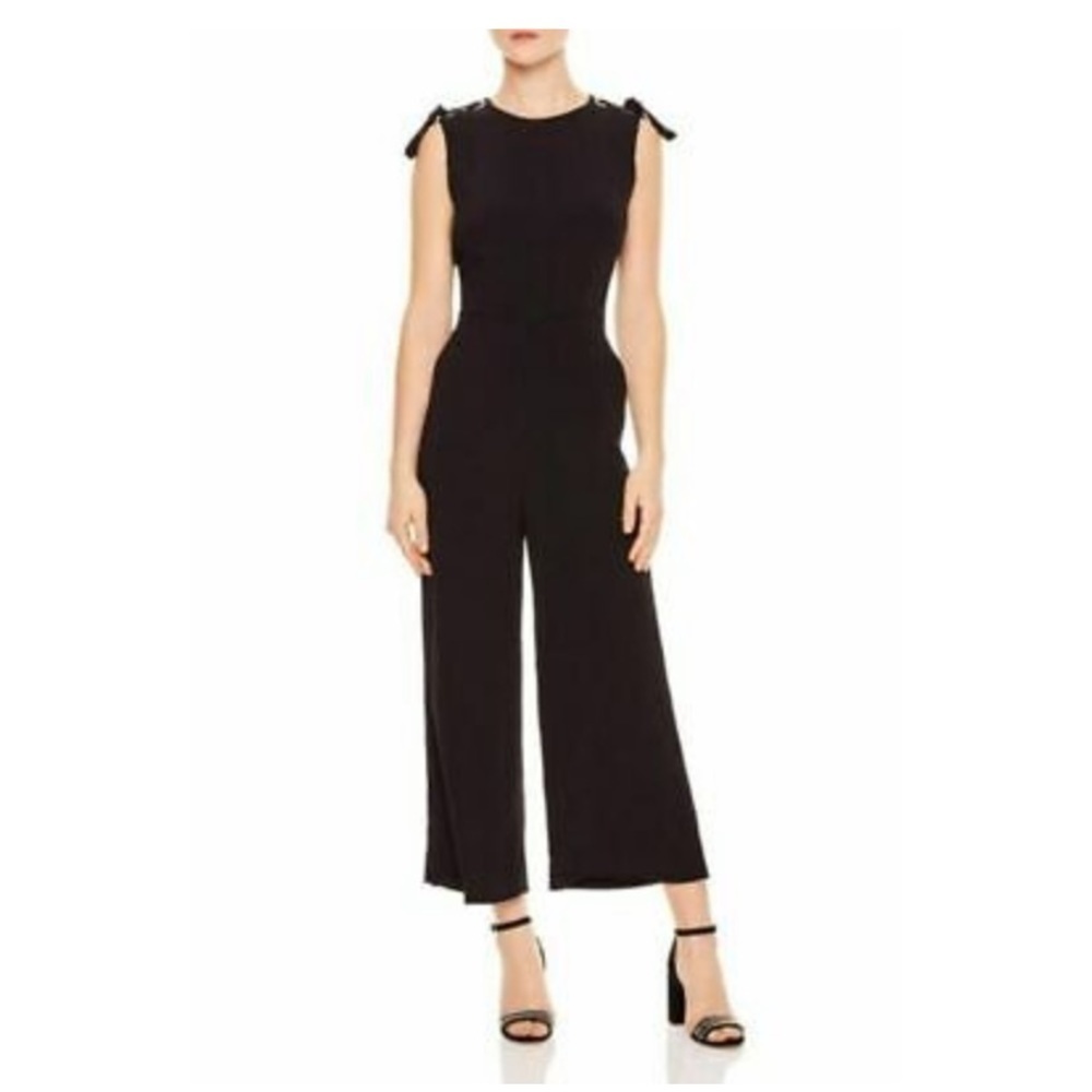 NWT Sandro Black Jumpsuit EU Size 36=Women’s 2/4
